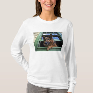 T-shirt EUA, Oregon, Portland. Griff o de cabelo comprido