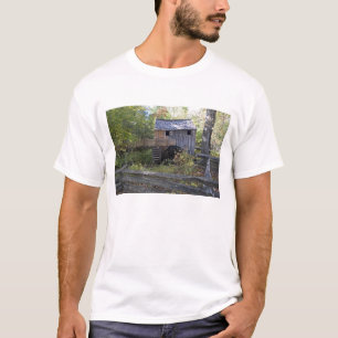 T-shirt EUA - Tennessee. Moinho de cabos na área de Cades