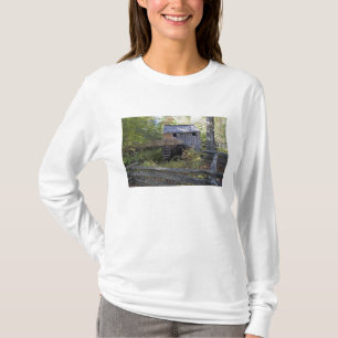 T-shirt EUA - Tennessee. Moinho de cabos na área de Cades 