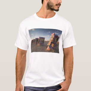 T-shirt EUA, TEXAS, Área de Panhandle, Amarillo: Cadillac