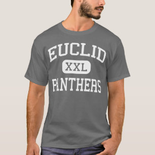 T-shirt Euclid - panteras - segundo grau - Euclid Ohio