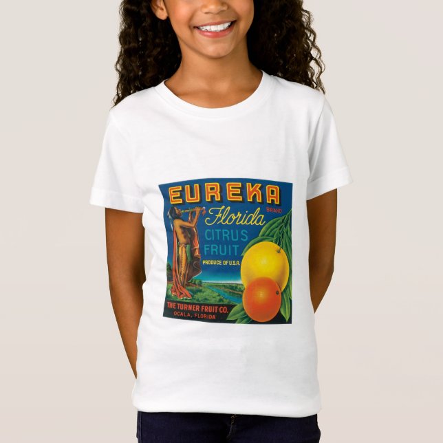 T-shirt Eureka Florida Citrus (Frente)
