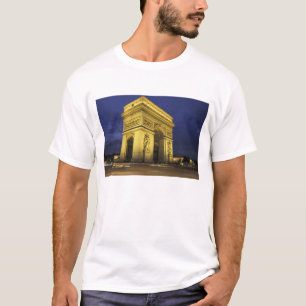 T-shirt Europa, França, Paris. Arco do Triunfo