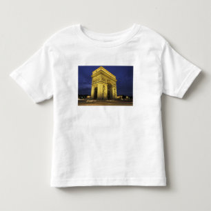 T-shirt Europa, França, Paris. Arco do Triunfo