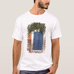 T-shirt Europa, França, Roussillon. A hera cobre a parede