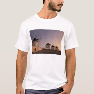 T-shirt Europa, Grécia, Ilhas Cíclades, Mykonos,