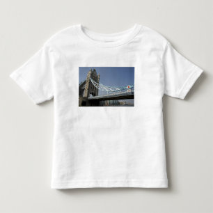 T-shirt Europa, Inglaterra, Londres. Ponte da Torre sobre