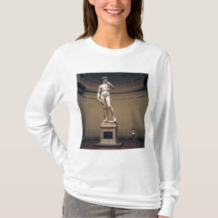 T-shirt Europa, Itália, Florença. O tamanho real de