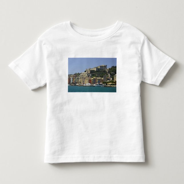 T-shirt Europa, Itália, Portovenere também conhecido por P (Frente)