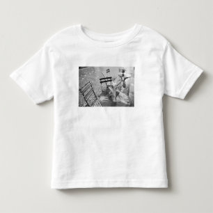 T-shirt Europa, Suíça, Lucerna. Mesa de café ao ar livre