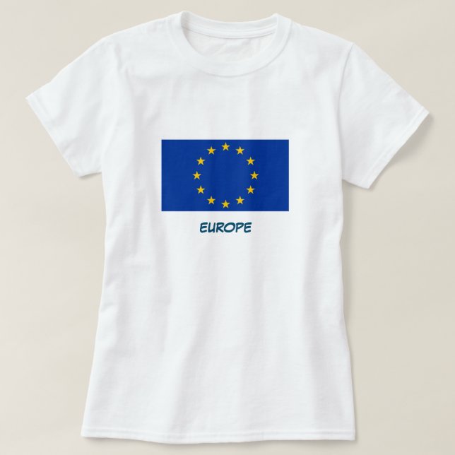 T-Shirt Europe (Frente do Design)