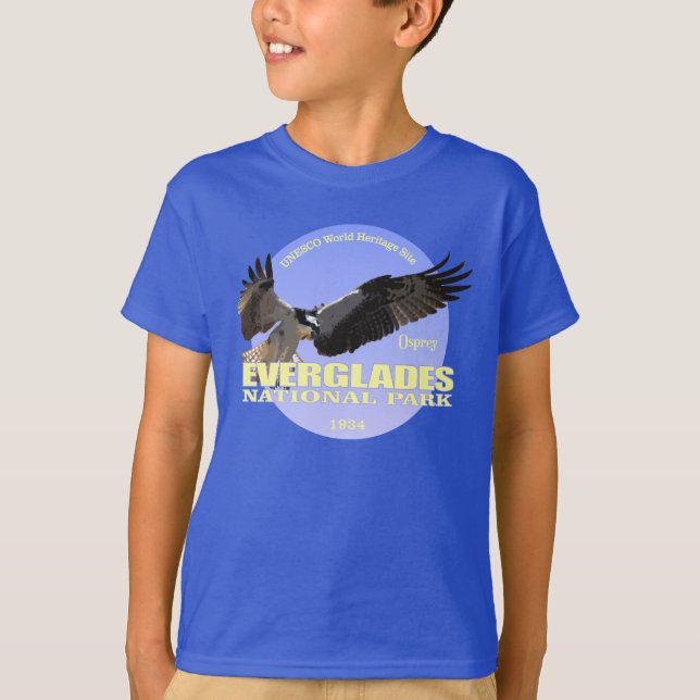 T-shirt Everglades NP (Osprey) WT (Frente)