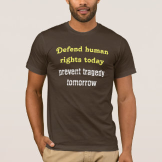 T-shirt Evitar tragédia