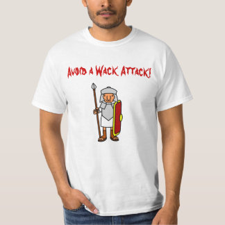 T-shirt Evite um ataque do Wack