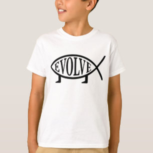 T-shirt Evolua peixes