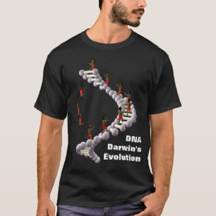 T-shirt Evolução do ADN Darwin