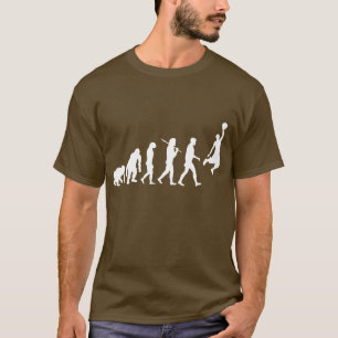 T-shirt Evolução do basquetebol
