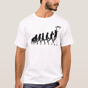 T-shirt Evolução do basquetebol