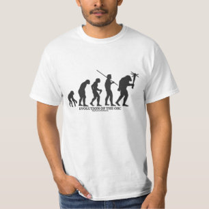 T-shirt Evolução do Orc