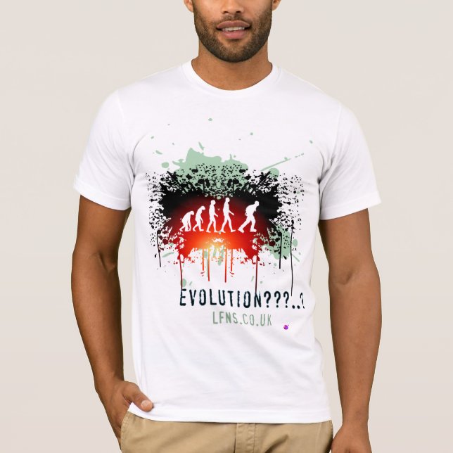 T-shirt Evolução/Manter Canvas Esquerda (Frente)
