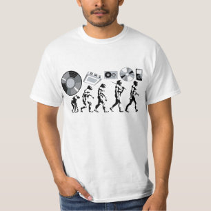 T-shirt Evolução musical