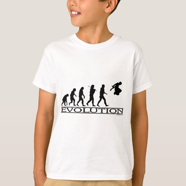 T-shirt Evolução Parkour (Frente)