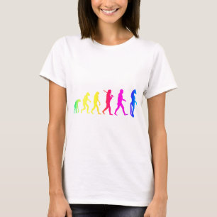 T-shirt Evolução peludo