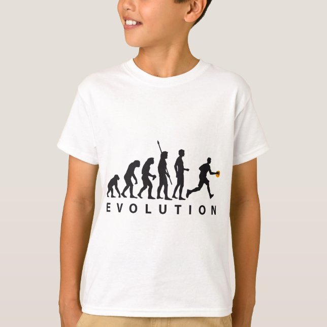 T-shirt evolution basketball (Frente)