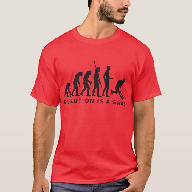 T-shirt evolution hockey (Frente)
