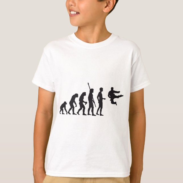 T-shirt evolution martial arts (Frente)