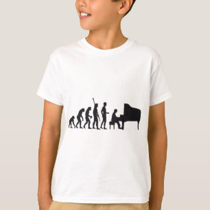 T-shirt evolution piano