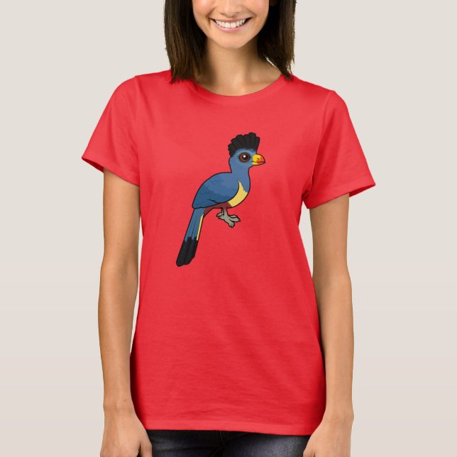 T-shirt Excelente azul Turaco (Frente)