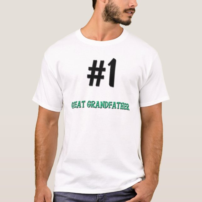 T-shirt Excelente do número 1 - avô (Frente)