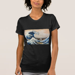T-shirt Excelente Wave, Hokusai, Ukiyo-e