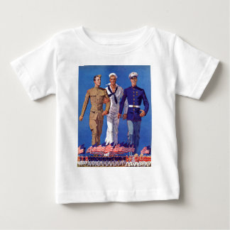 T-shirt Exército, marinho & fuzileiros navais