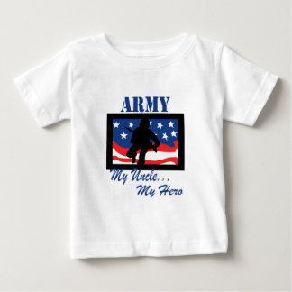 T-shirt Exército meu tio Meu Herói
