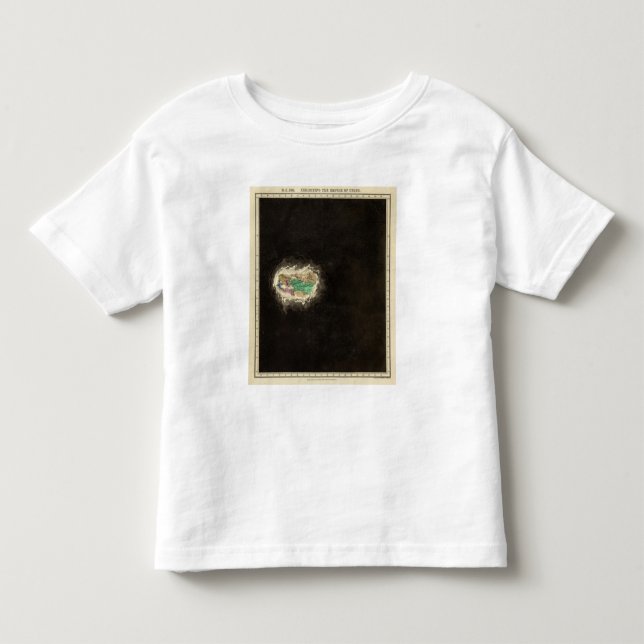 T-shirt Exibindo o império de Cyrus 529 BC (Frente)