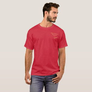 T-shirt Experimentações de campo 2018 da robótica da