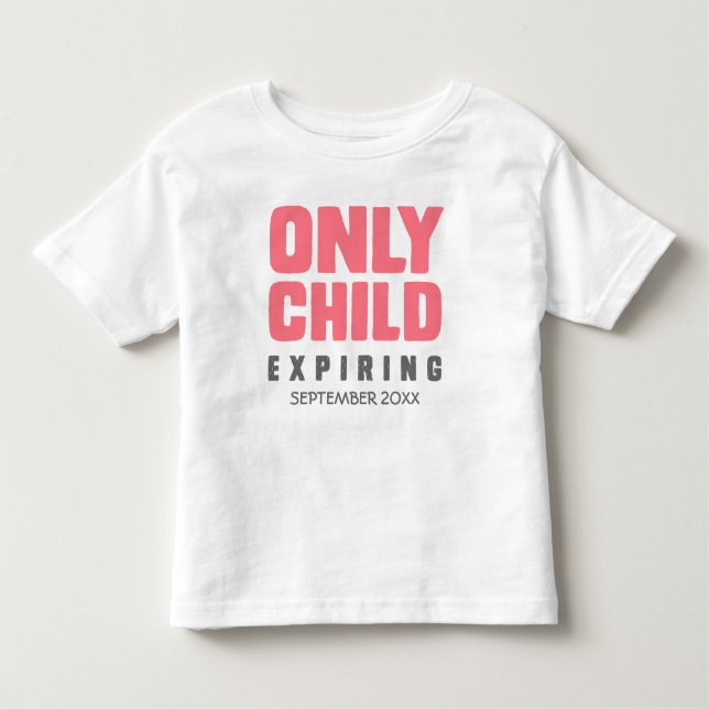 T-SHIRT EXPIRAÇÃO INFANTIL APENAS [DATA AQUI] (Frente)