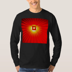 T-shirt Explosão da luz do Mongolian