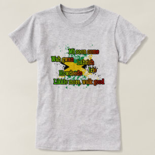 T-shirt Expressões jamaicanas