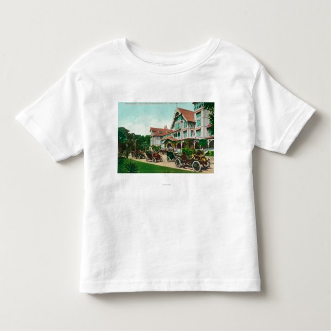 T-shirt Extasie a ideia do exterior de Hotel del Monte (Frente)