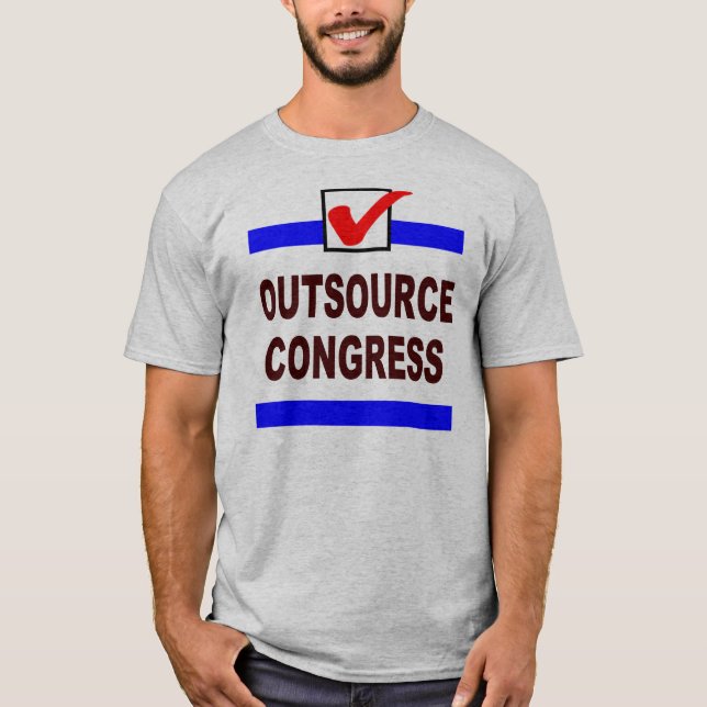 T-shirt Externalize o congresso (Frente)