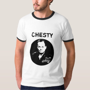 T-shirt Extrator Chesty -- Preto e branco