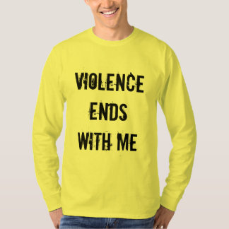 T-shirt Extremidades da violência comigo