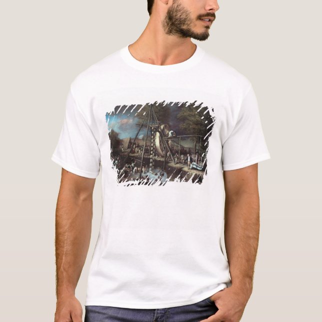 T-shirt Exumação do Mastodon, 1806 (Frente)