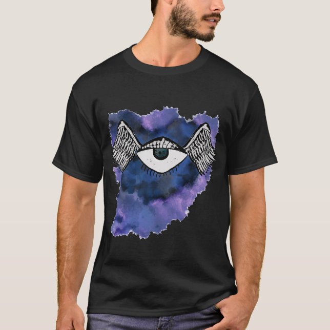 T-shirt Eye a mosca nos céus (Frente)
