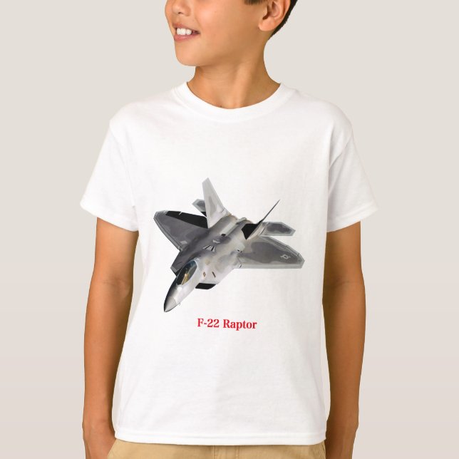 T-shirt F-22 Raptor (Frente)