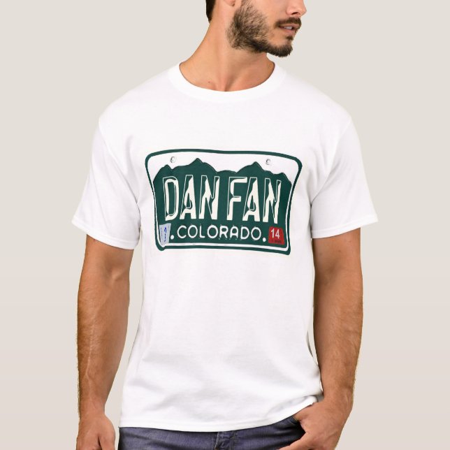 T-shirt FÃ Colorado de DAN (Frente)