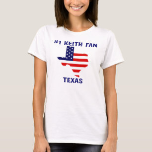T-SHIRT FÃ TEXAS DE #1 KEITH